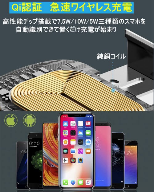 車載ワイヤレス充電器人気おすすめランキング15選 21最新版 セレクト Gooランキング