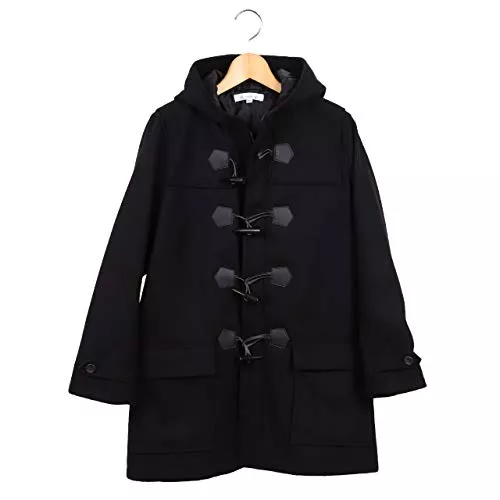 BURBERRY LONDON ダッフルコート ブラック 44 BURBERRY LONDON ダッフルコート ブラック 44 - ジャケット